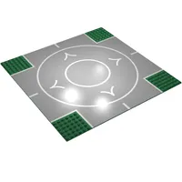 Baseplate 32 x 32 with 6-Stud Crossroads with Runway Print