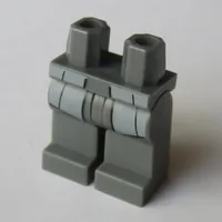 Hips and Dark Bluish Gray Legs with Light Bluish Gray Jacket Bottom Print (Claire Dearing)