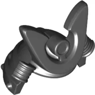 Helmet, Ninja (Samurai) Kabuto with Large Curved Crest and Rivets