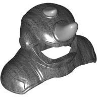 Helmet Armor, Shoulder Cover, Light Bluish Grey Horns print