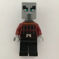 Pillager, Black Legs, Neck Bracket, Wide Eyes