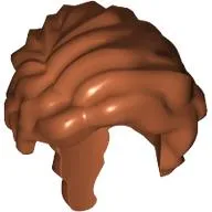 Hair Curly with Thin Braid