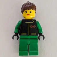 Extreme Team - Black Torso, Green Legs, Female