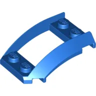 Wheel Arch, Curved Wedge 4 x 3 with 2 x 2 Opening and 4 Studs