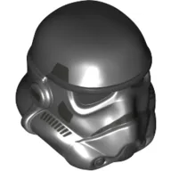 Helmet Stormtrooper Dual Molded, Pearl Titanium with Silver Markings print