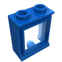 Window 1 x 2 x 2 Classic, Short Lip [with Glass]