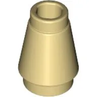 Cone 1 x 1 [Top Groove]