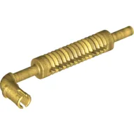 Exhaust Pipe with Technic Pin - Flat End, Rounded Hole