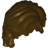 Hair Mid-Length Wavy with Center Part and Sidelocks