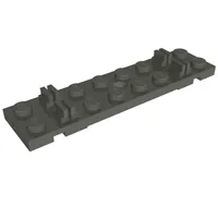 Vehicle Track, Train, Sleeper Plate 2 x 8 with Cable Grooves