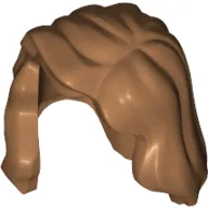 Hair Mid-Length with Part over Front of Right Shoulder