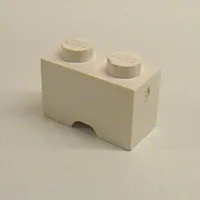 Brick Special 1 x 2 with Cable Holding Rounded Cutout