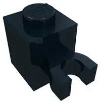 Brick Special 1 x 1 with Clip Vertical [Thick U Clip, Solid Stud]