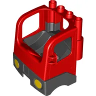 Duplo Truck Semi-Tractor Cab with Black Base