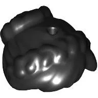 Hair Braids Pulled Back to Bun with Holes on Top and Back