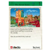 Activity Card, Set 9603, Exploration 01 - The Secret Tower