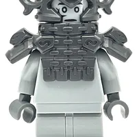 Stone Snake Temple Guardian Statue