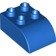 Duplo Brick 2 x 3 with Curved Top