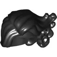 Hair Long Swept Left with Curls