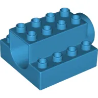 Duplo Brick 4 x 4 x 2 with Large Rotor Mounting (Ferris Wheel)