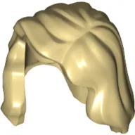 Hair Mid-Length with Part over Front of Right Shoulder