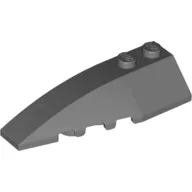 Wedge Curved 6 x 2 Left, Inner Ridges