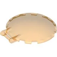 Dish 6 x 6 Inverted - No Studs with Handle