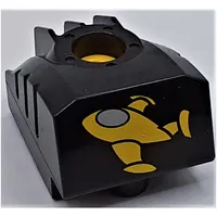 Duplo Toolo MyBot Engine Program Brick with Yellow Airplane Print