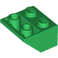 Slope Inverted 45° 2 x 2 [Ovoid Bottom Pin, Bar-sized Stud Holes]