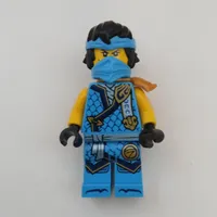 Nya, Dark Azure Robes, Shoulder Guard