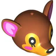 Minifig Head Special Fauna