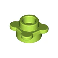 Plant, Flower, Plate Round 1 x 1 with 4 Petals