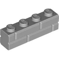 Brick Special 1 x 4 with Masonry Brick Profile
