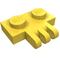 Hinge Plate 1 x 2 with 3 Fingers On Side