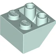 Slope Inverted 45° 2 x 2 [Ovoid Bottom Pin, Bar-sized Stud Holes]