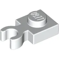 Plate Special 1 x 1 with Clip Vertical [Thick Open O Clip]