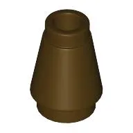 Cone 1 x 1 [Top Groove]