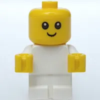 Baby with White Body - Head with no neck