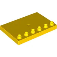 Duplo Plate Special 4 x 6 with Studs on Edge