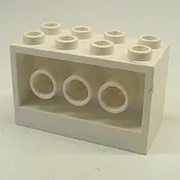 Brick 2 x 4 x 2 with Holes on Sides