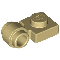 Plate Special 1 x 1 with Clip Light, Bar Hole [Thick Ring]