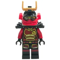 Samurai X / Nya in Black Outfit with Armor