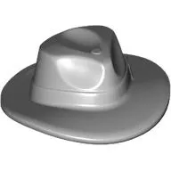 Hat Wide Brim, Outback Style with Wide Belt, Buckle (Fedora)
