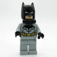 Batman, Light Bluish Gray Suit, Black Cowl, Breathing Apparatus
