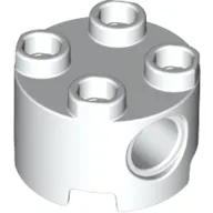 Brick Round 2 x 2, Pin Holes