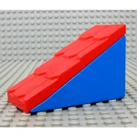 Duplo Roofpiece, Slope 33° 2 x 4 with Red Shingles