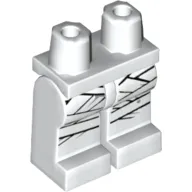 Hips and White Legs with Mummy Wrapping Print