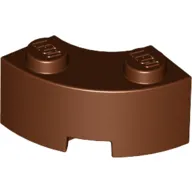 Brick Round Corner 2 x 2 Macaroni with Stud Notch and Reinforced Underside [New Style]