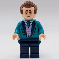 Dark Turquoise Torso, Dark Blue Legs, Reddish Brown Hair