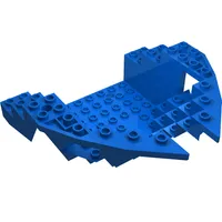 Boat Hull Section, Small Bow 12 x 12 x 5 1/3, Top